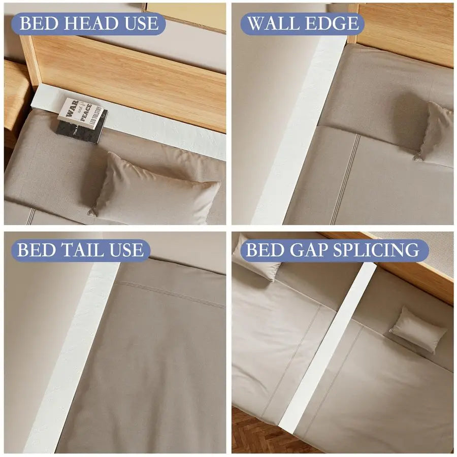 Mattress Gap Filler for King Bed Seams and Headboard Gaps