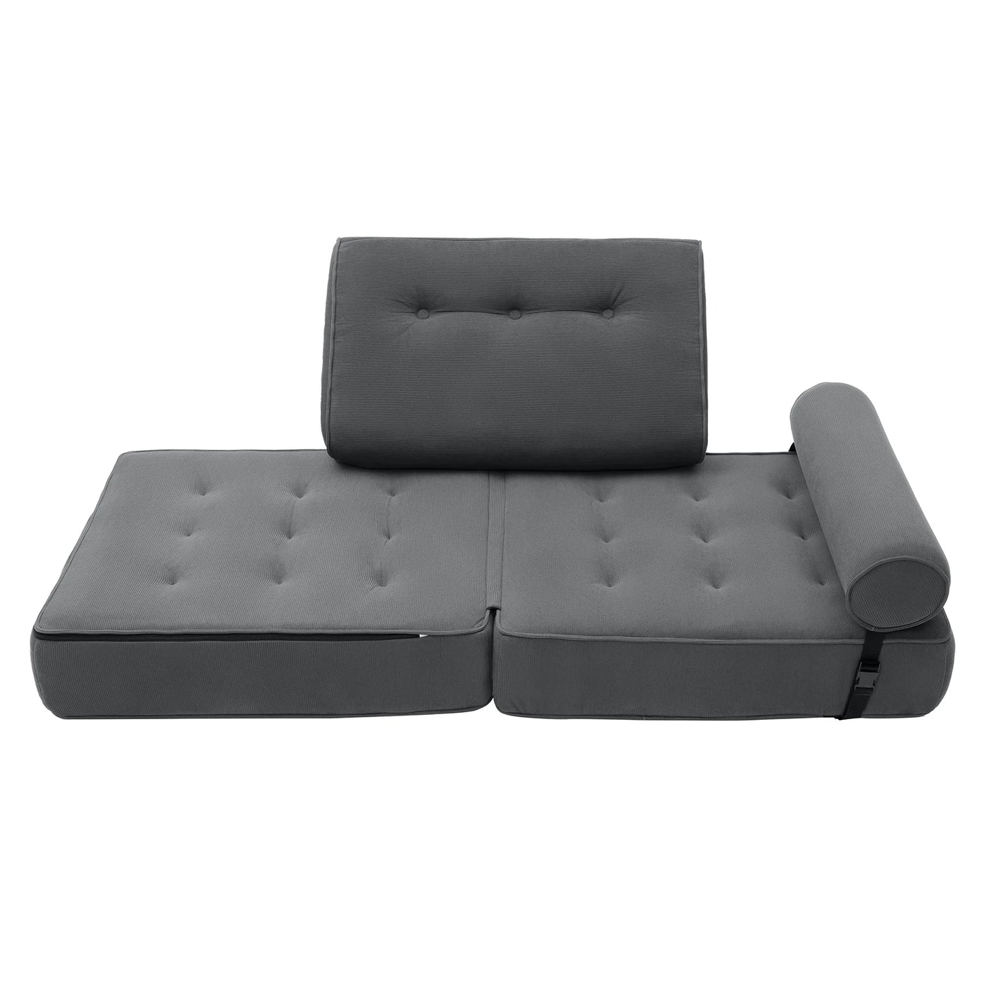 Hommpa Folding Sofa Bed Futon Chair With Pillow And Cushions