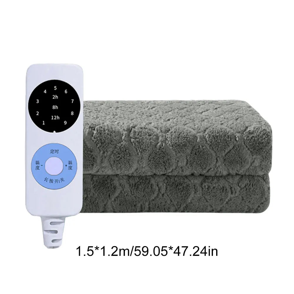 APWIKOGERCN Plush Velvet Intelligent Electric Blanket