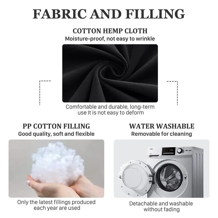 Ergonomic Wedge Headboard Pillow for Comfortable Back Support