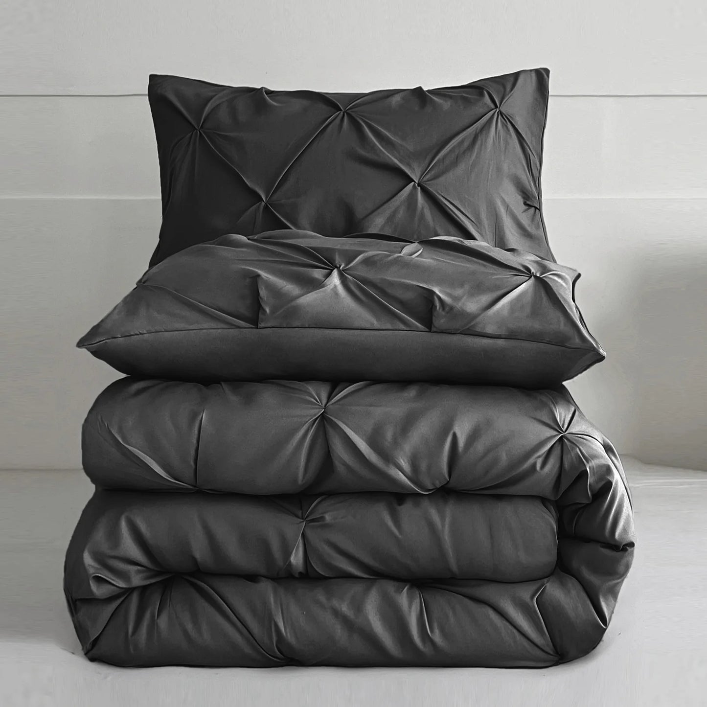 Bohemian Quilted Comforter Set Three Piece Washable All Season