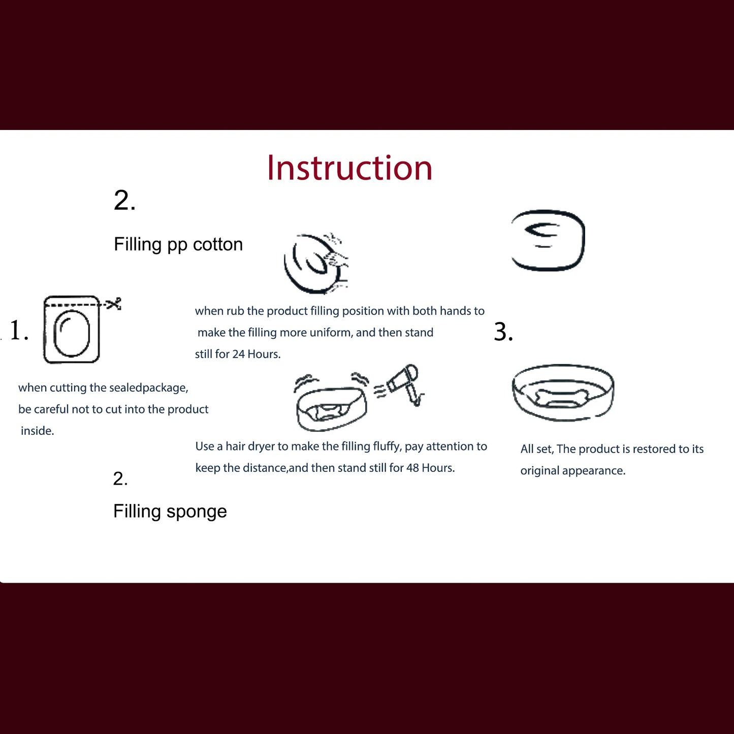 Thickened Ultra-Soft Luxury Dog Mattress - Exclusive Pet Bed Cushion, Comfortable and Warm Rectangular Dog Bed, Suitable for All Seasons, Ultimate Comfort, Machine Washable, Easy-Care Pet Paradise for the Living Room, Oval Sh