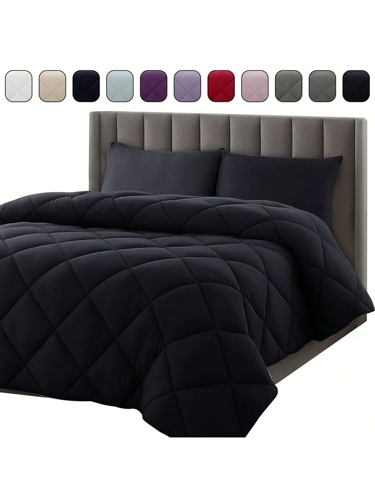 LDC Lux Decor Collection Reversible Comforter Set Bedding
