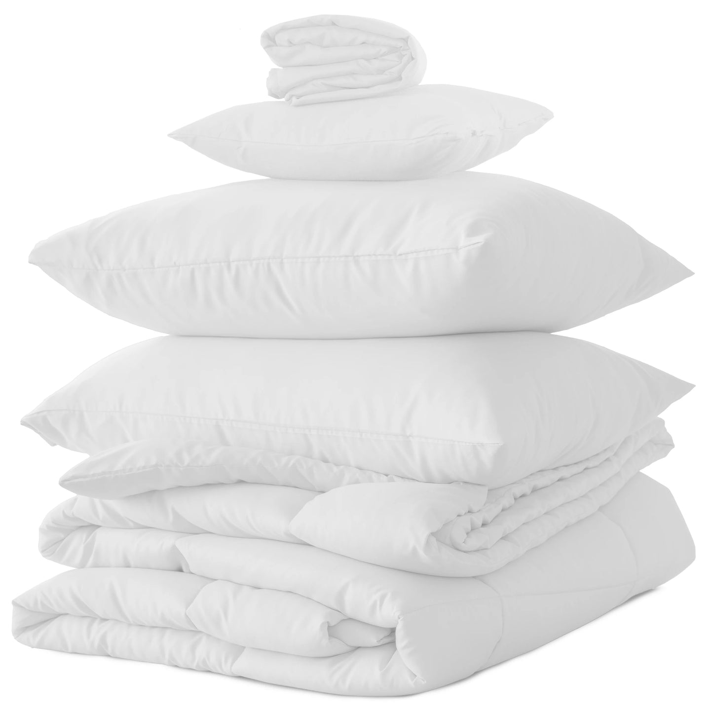 LDC Lux Decor Collection Comforter Set Bed In A Bag