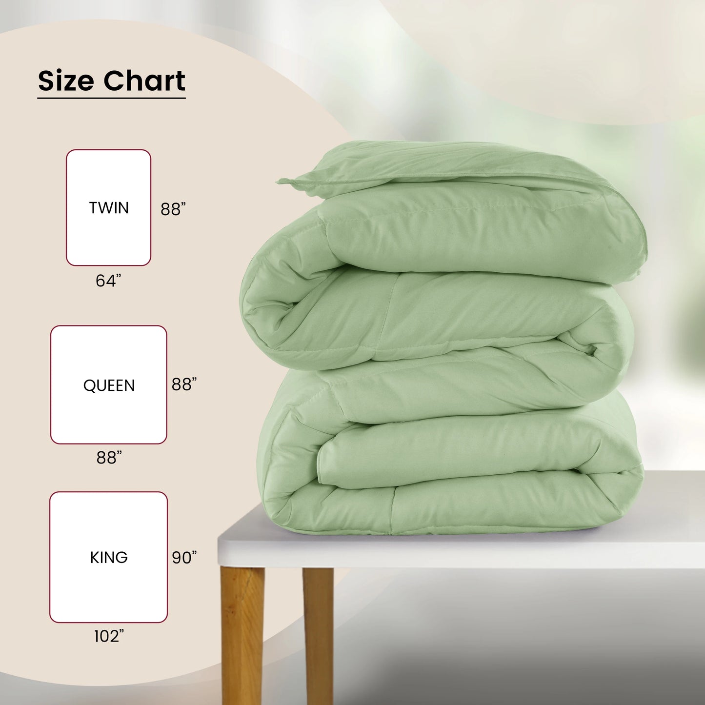 LDC Lux Decor Collection Down Alternative Comforter Duvet Insert
