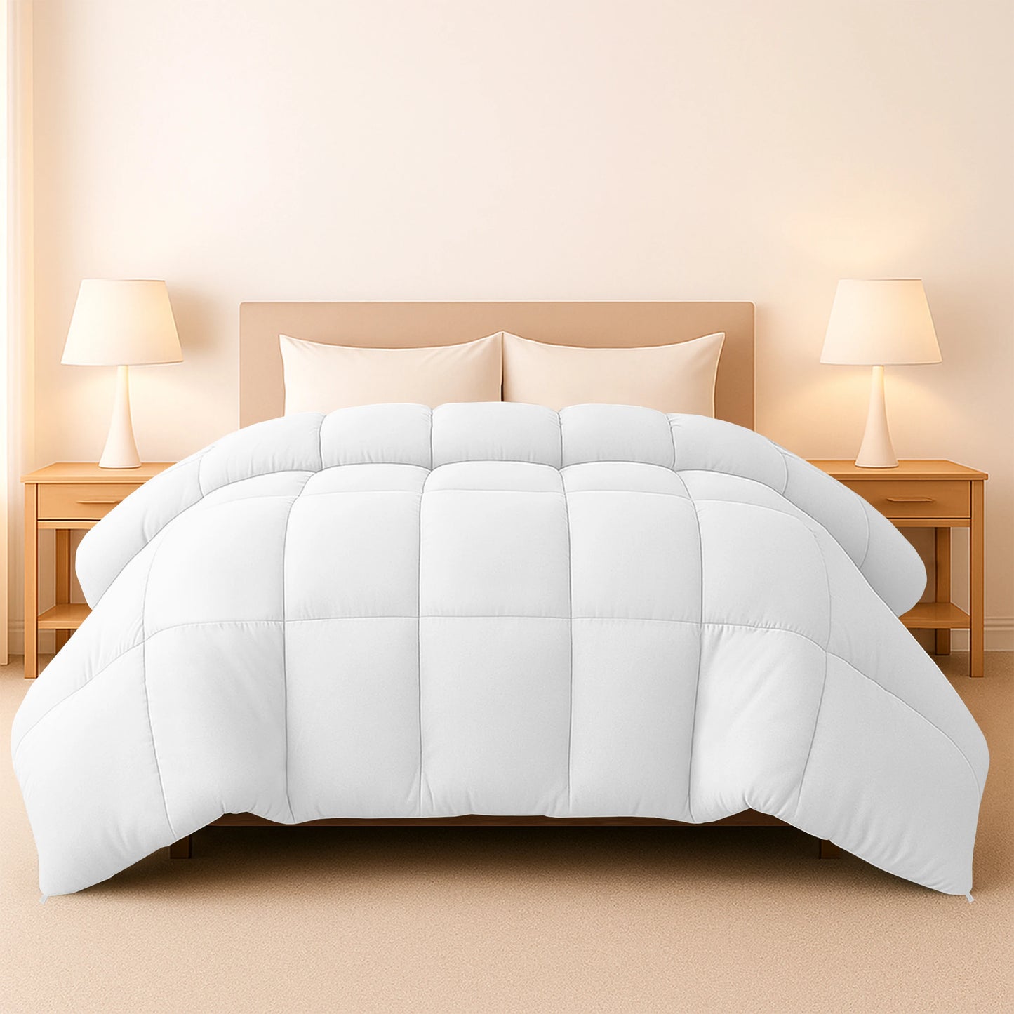 LDC Lux Decor Collection Down Alternative Comforter Duvet Insert