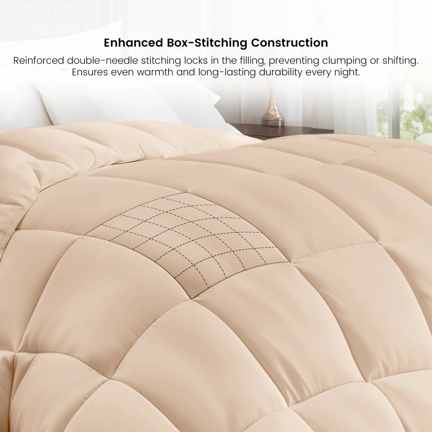 LDC Lux Decor Collection Down Alternative Comforter Duvet Insert
