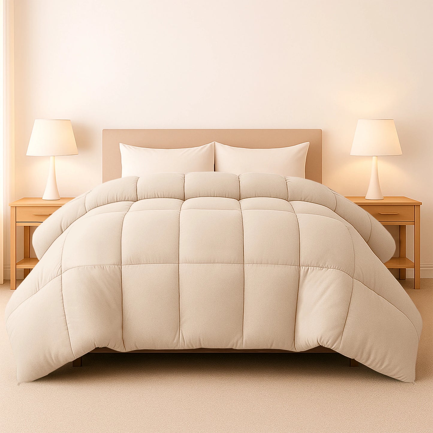 LDC Lux Decor Collection Down Alternative Comforter Duvet Insert