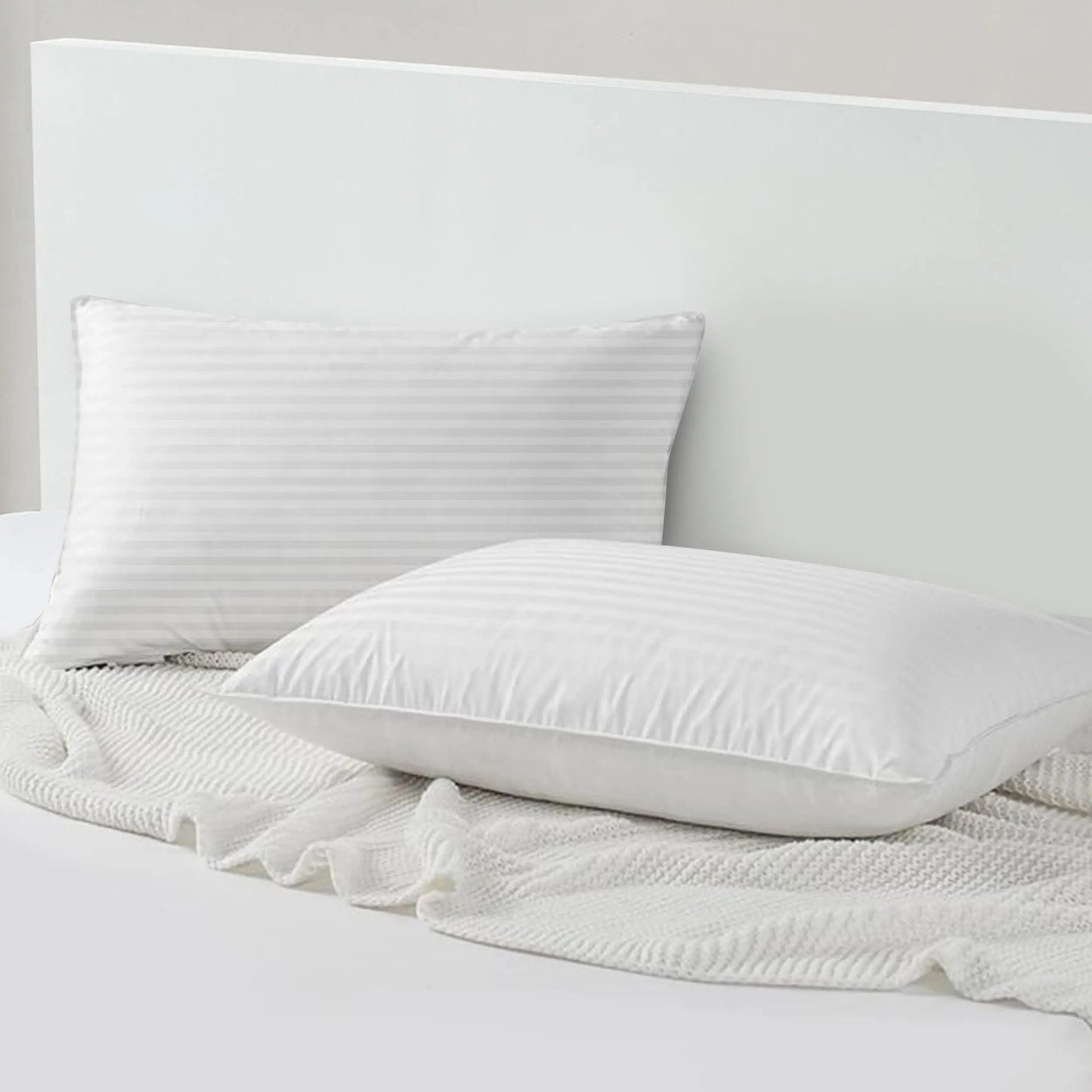 LDC Lux Decor Collection Hotel Stripe Pillows Set of 2