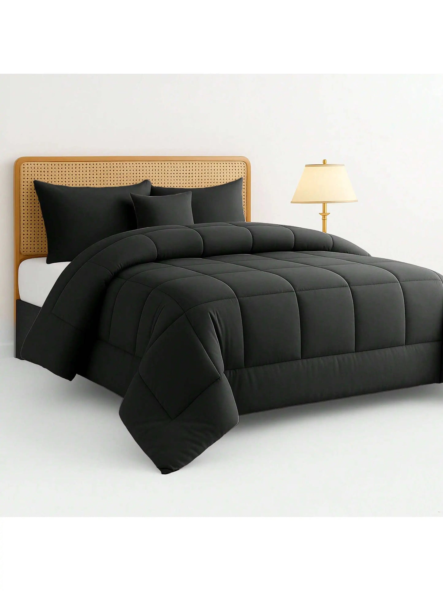 LDC Lux Decor Collection Comforter Set Bed In A Bag
