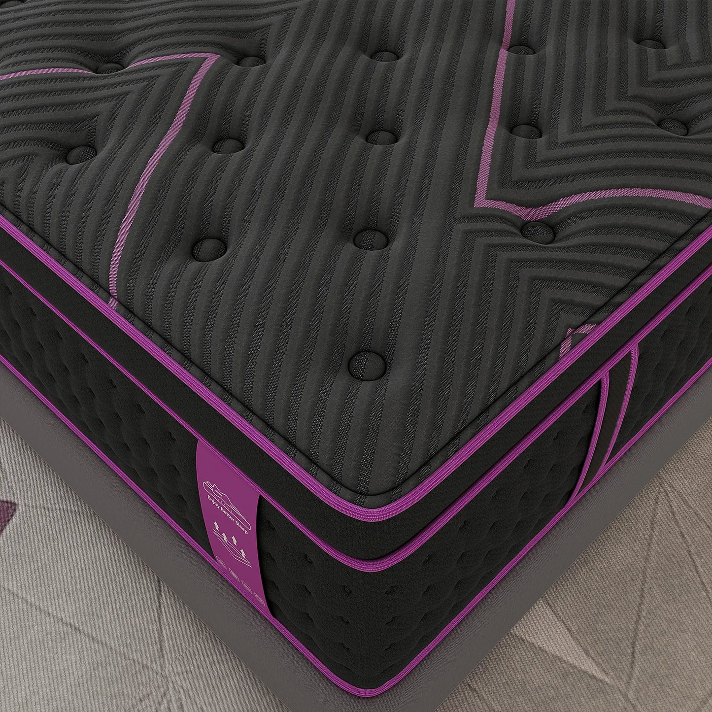 Sweetlove Hybrid Gel Memory Foam Mattress With Pocket Spring