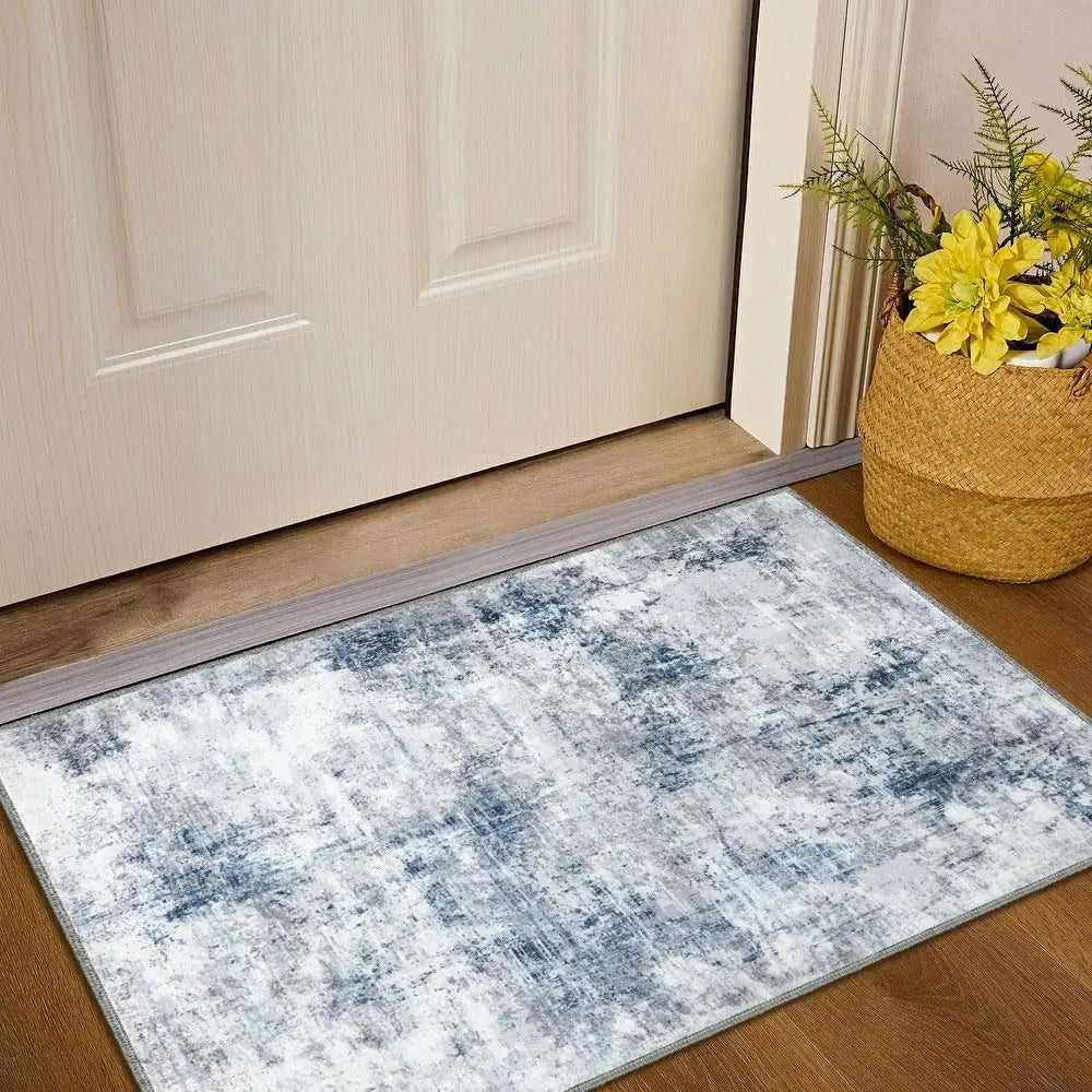 DIXSG Door Mat Indoor Doormat Non Slip Entry Rug Washable
