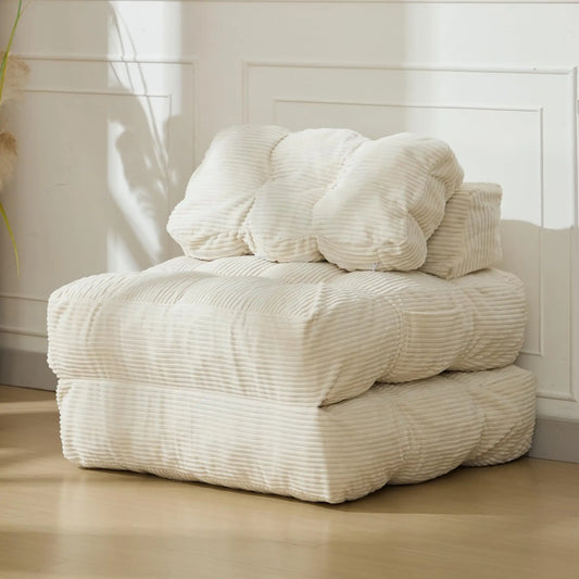 HiMISS Folding Sofa Bed Portable Sleeper With Side Pocket