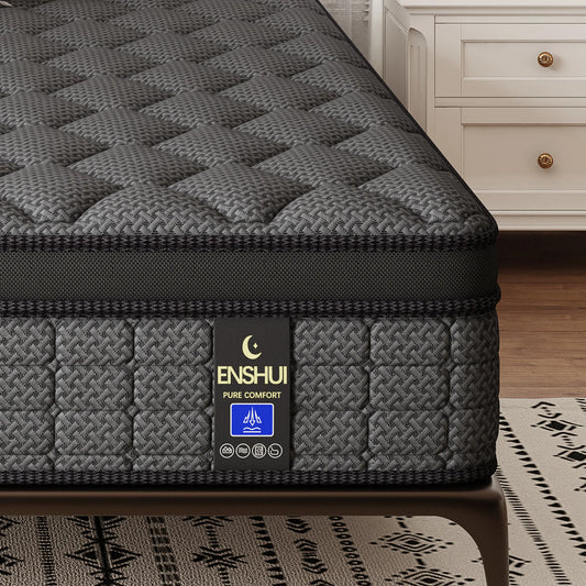NONECN Gel Memory Foam Hybrid Pocket Spring Mattress