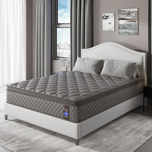 Viscountess Hybrid Pocket Spring Memory Foam Euro Top Mattress