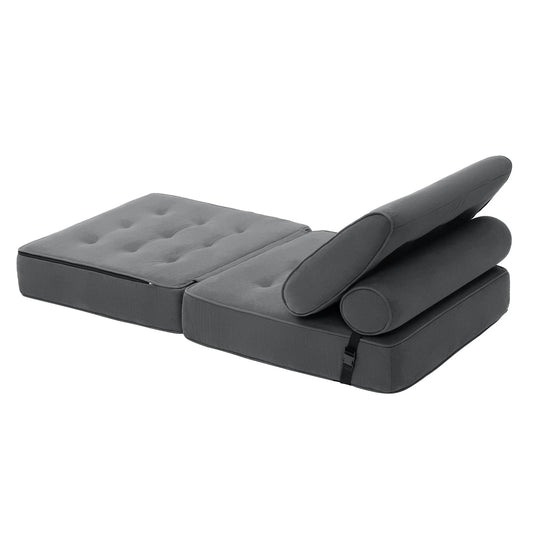 Hommpa Folding Sofa Bed Futon Chair With Pillow And Cushions