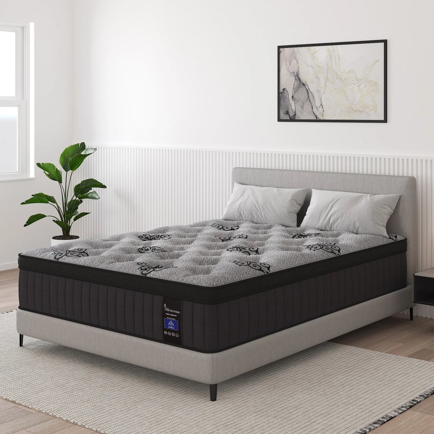 Sweetlove Hybrid Memory Foam Pocket Spring Mattress In A Box