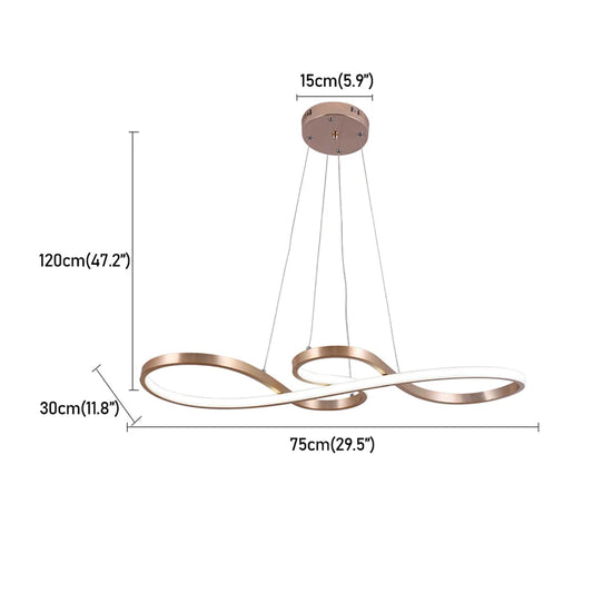 Nordic Led Pendant Hanging Light Decorative Led Ceiling Lamps Lustre Art Design Minimalist Fixture Indoor Lighting Chandelier