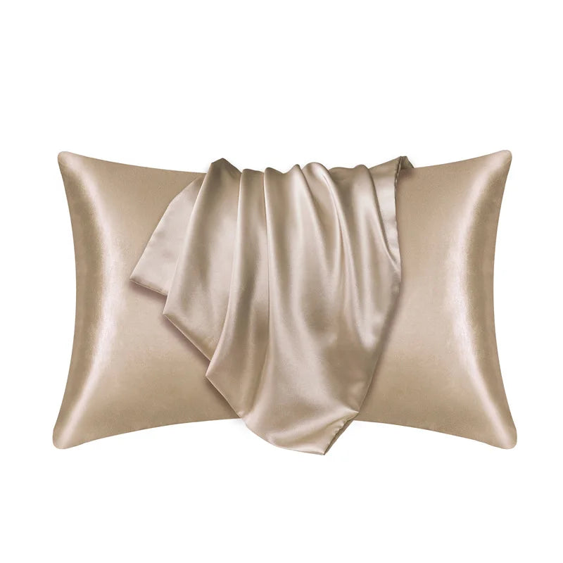 NONECN Silk Pillowcase Satin Hair Beauty Pillow Cover