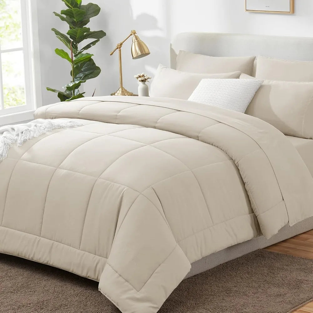 Bed In A Bag All Season 7 Piece Comforter Ensemble