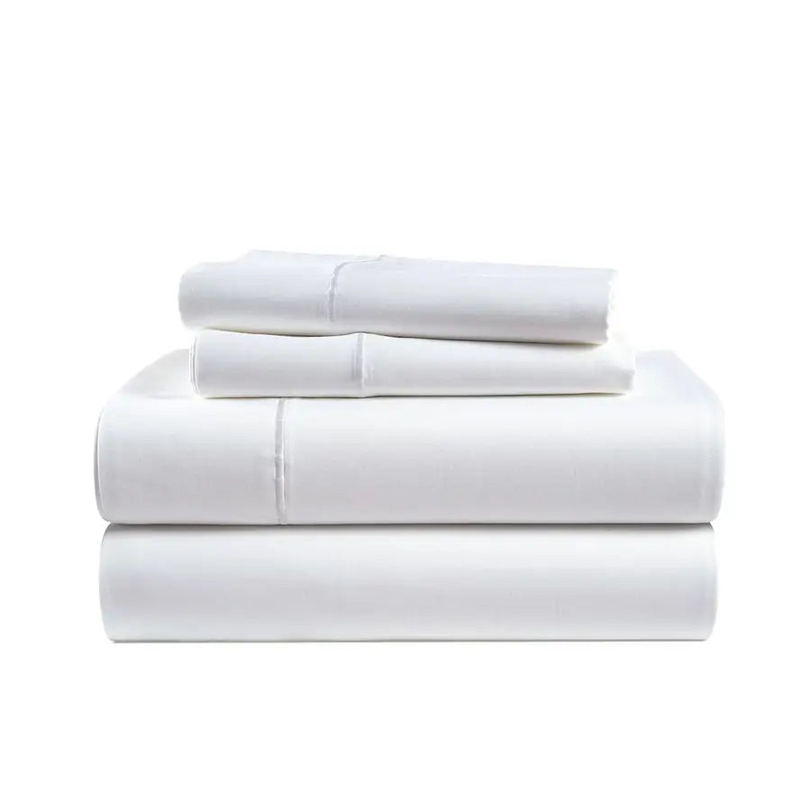 Egyptian Cotton Sheets Set Silky Sateen Weave
