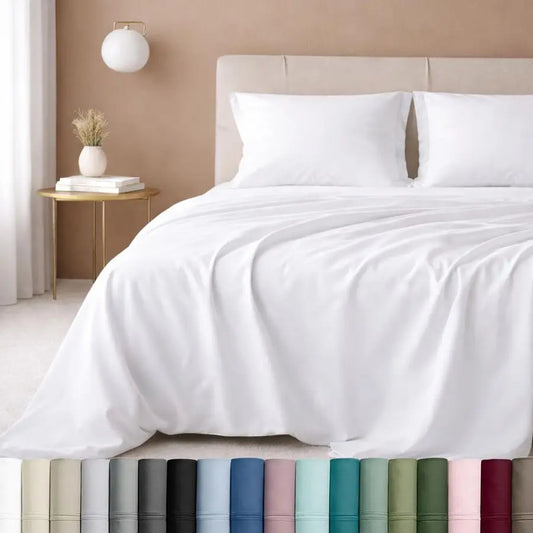 Luxurious 600 Thread Count Sateen Bedding Sheet Set