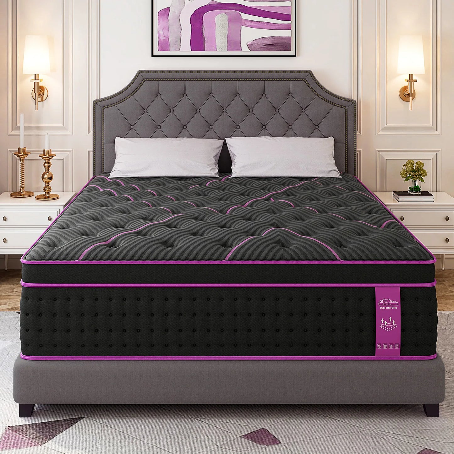 Sweetlove Hybrid Gel Memory Foam Mattress With Pocket Spring