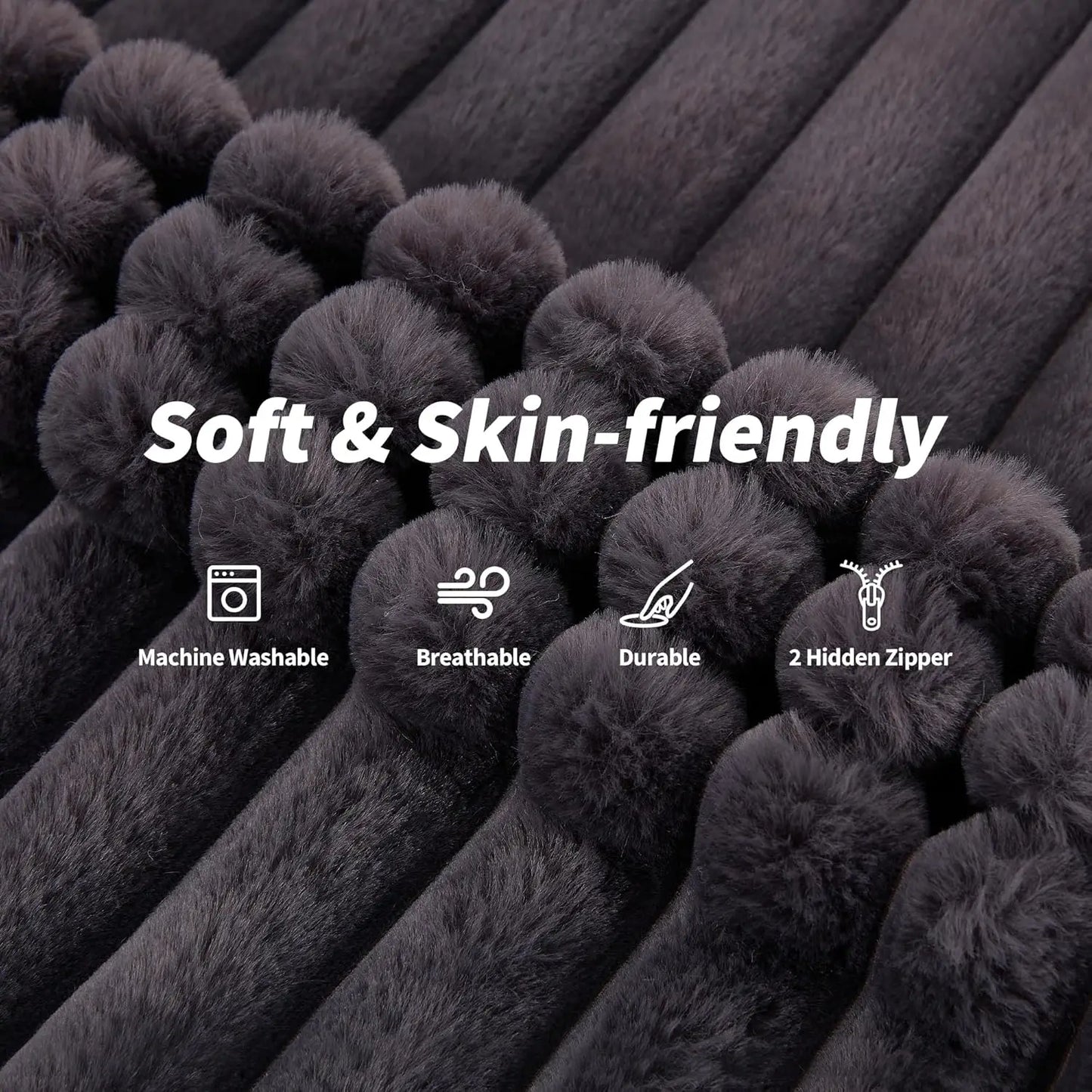 Three In 1 Beanbag Chair With Machine Washable Cover