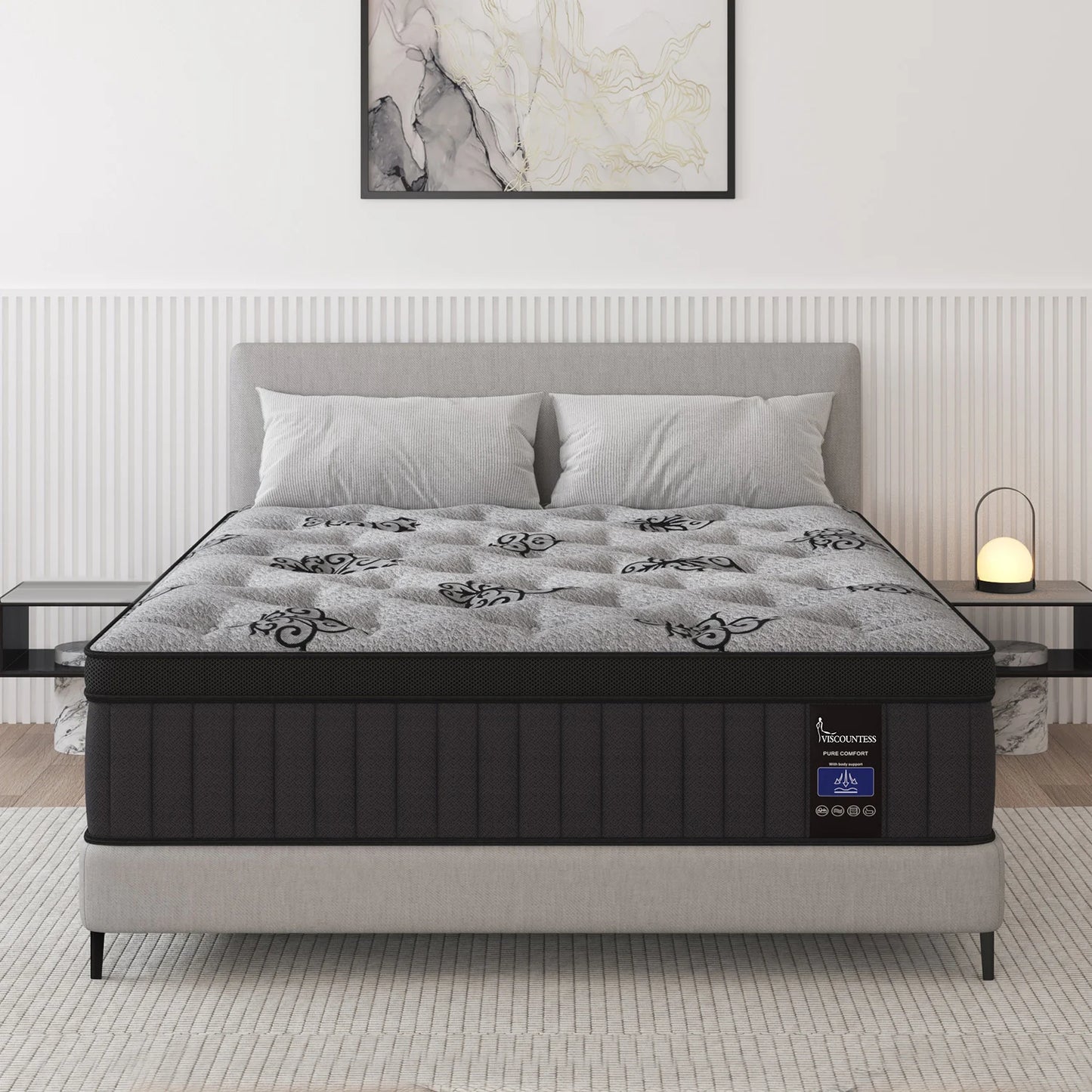 Sweetlove Hybrid Memory Foam Pocket Spring Mattress In A Box