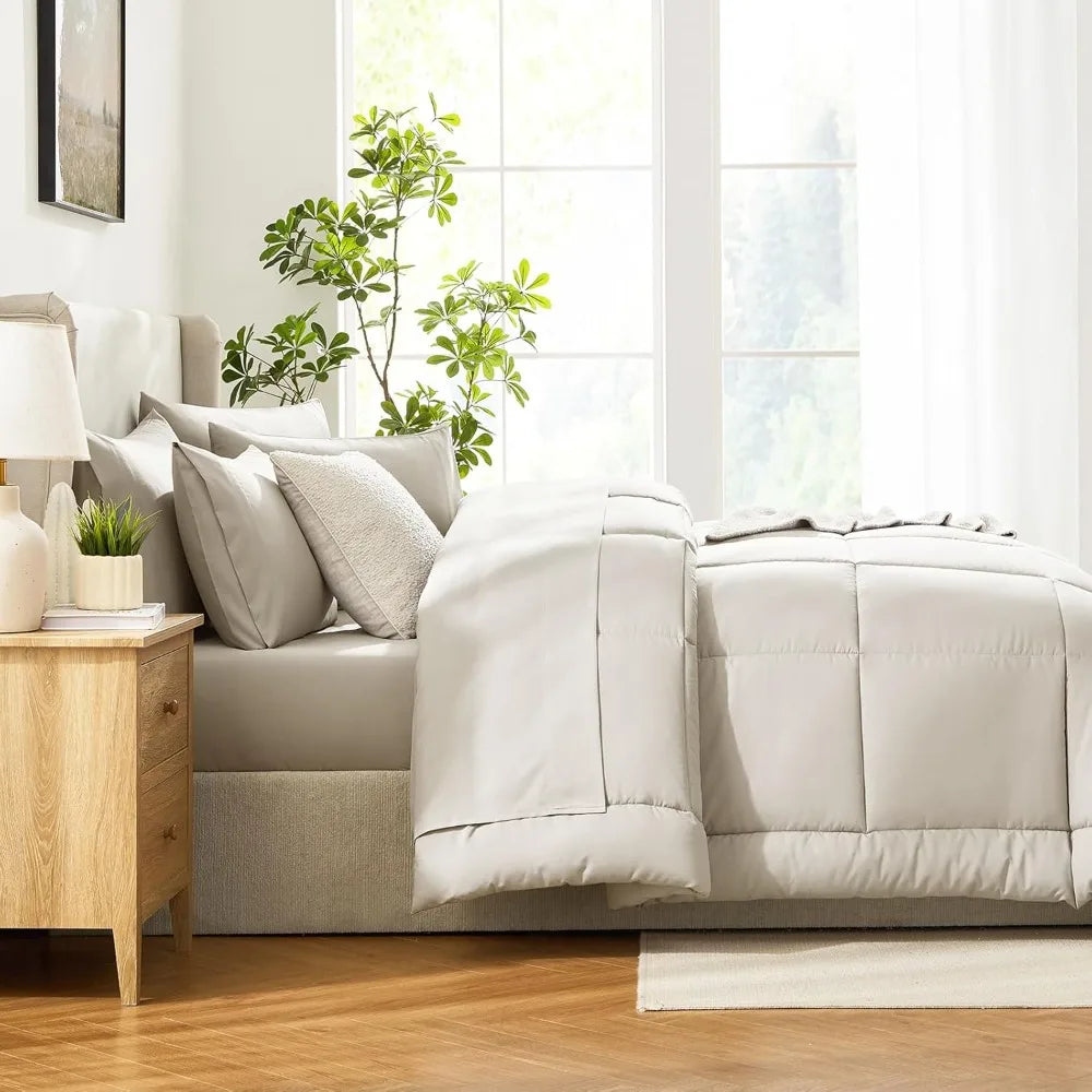 Bed In A Bag All Season 7 Piece Comforter Ensemble