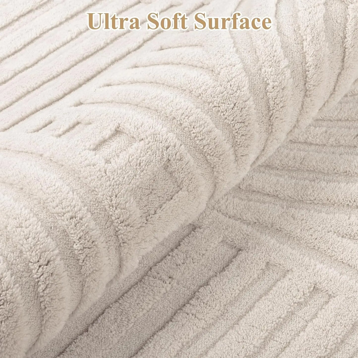 Washable Soft Non Slip Area Rug For Living Room Kitchen