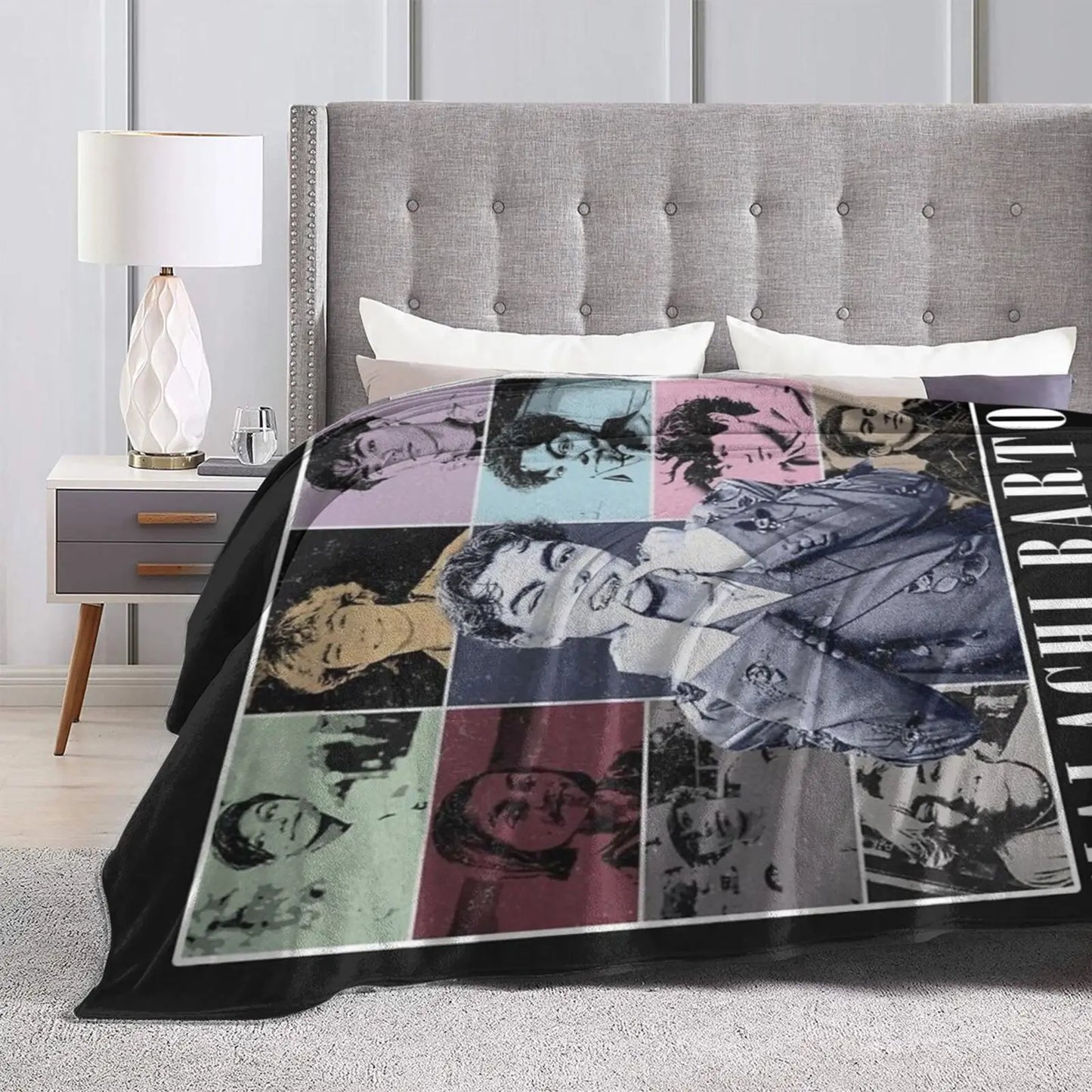 Ultra Soft Flannel Blanket Throw for Sofa and Bed Lightweight