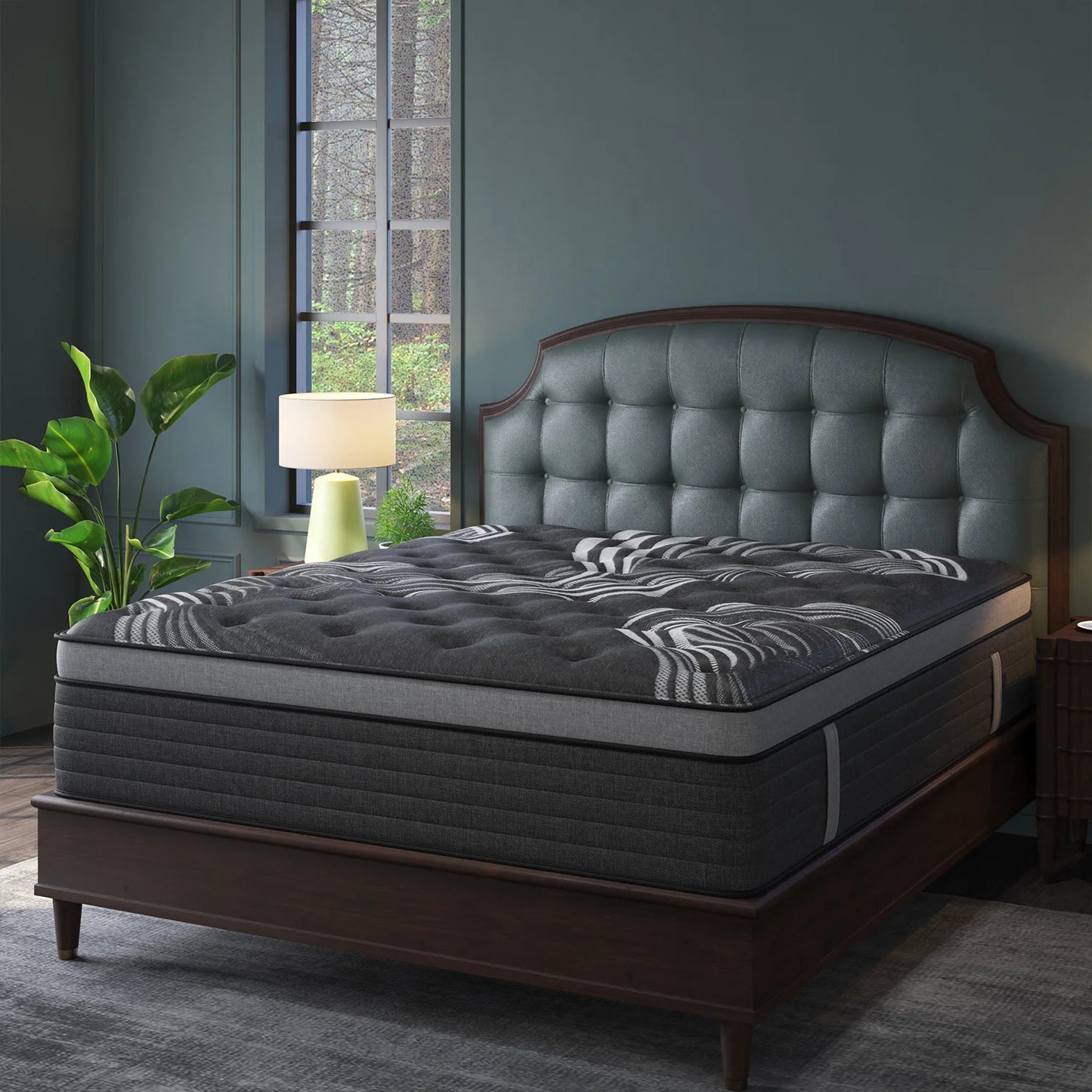 Sweetlove Hybrid Memory Foam Mattress In A Box Euro Top