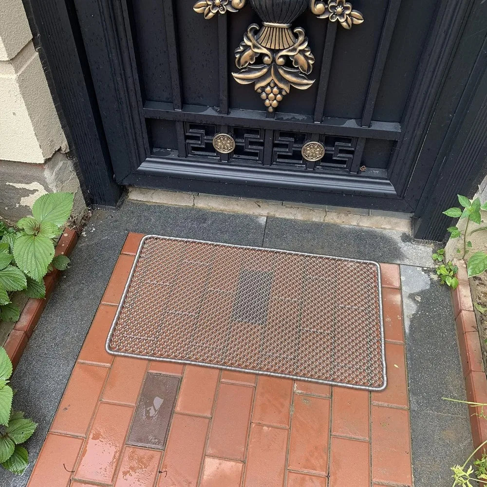 Outdoor Entrance Door Mat Waterproof Odorless Easy To Clean All Weather