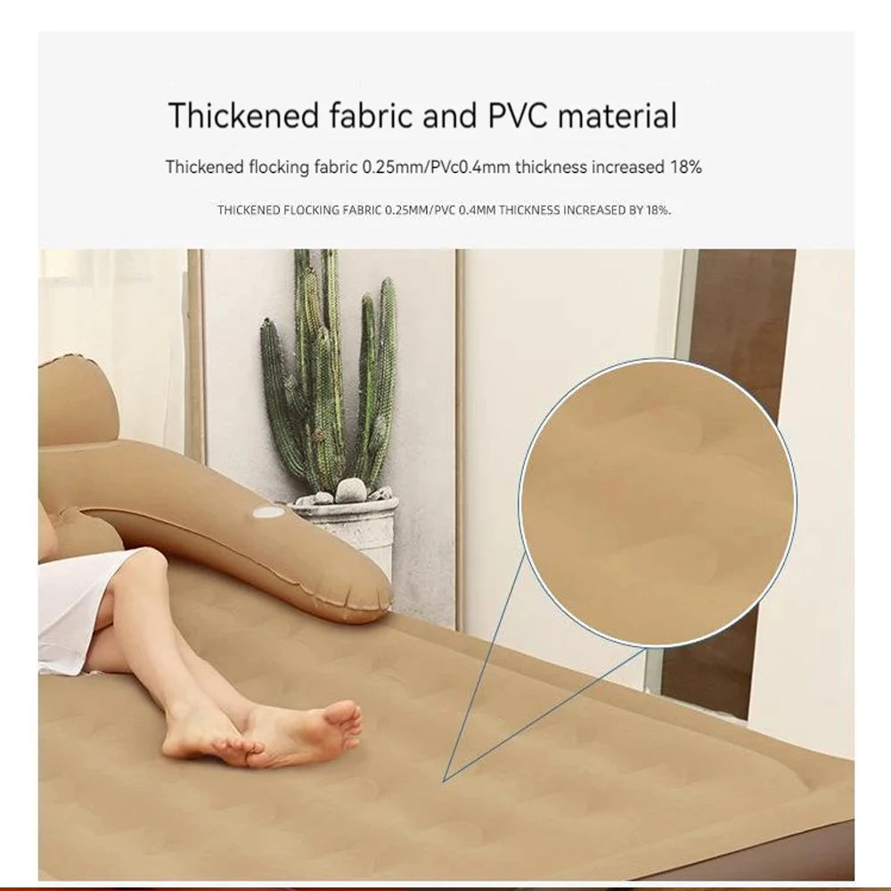 NONECN Two Person Inflatable Mattress For Camping Home Indoor Use