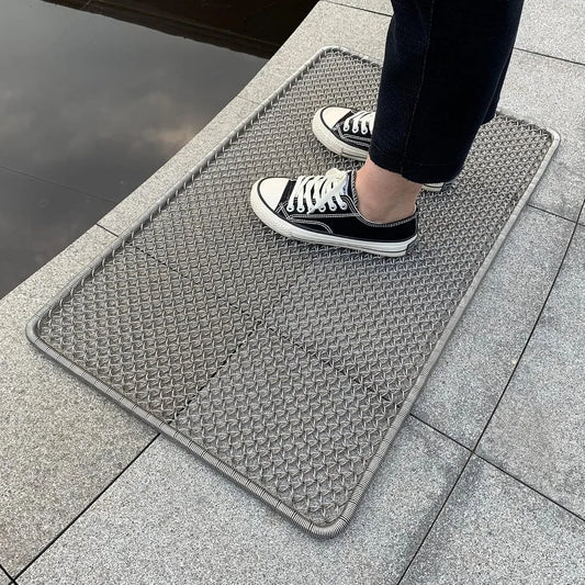 Outdoor Entrance Door Mat Waterproof Odorless Easy To Clean All Weather