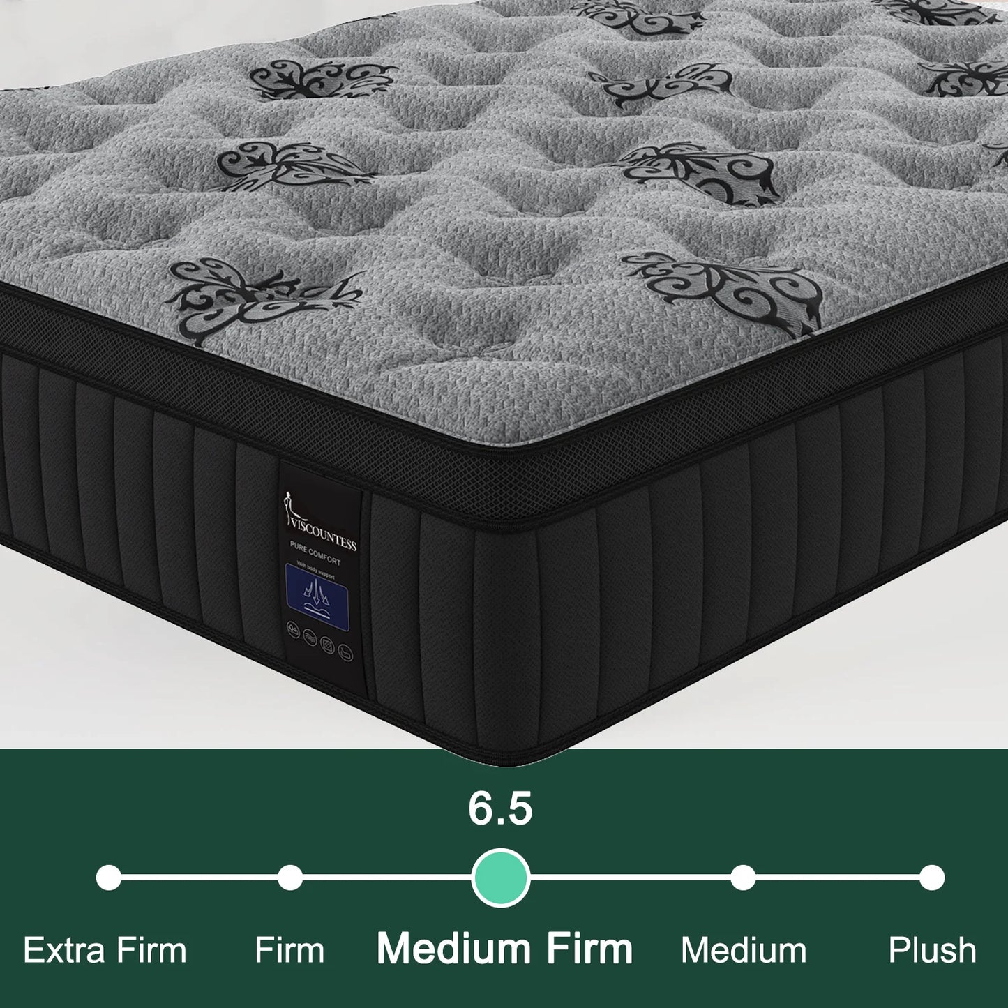 Sweetlove Hybrid Memory Foam Pocket Spring Mattress In A Box