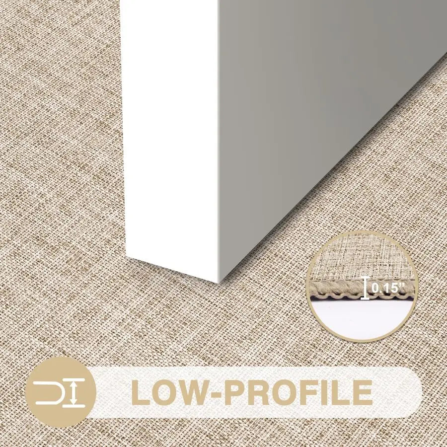 Ultra Thin Indoor Door Mat Non Slip Backing Washable Mat