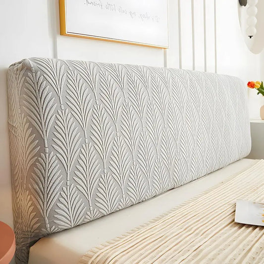 Stretch Jacquard Headboard Slipcover Dustproof Protector