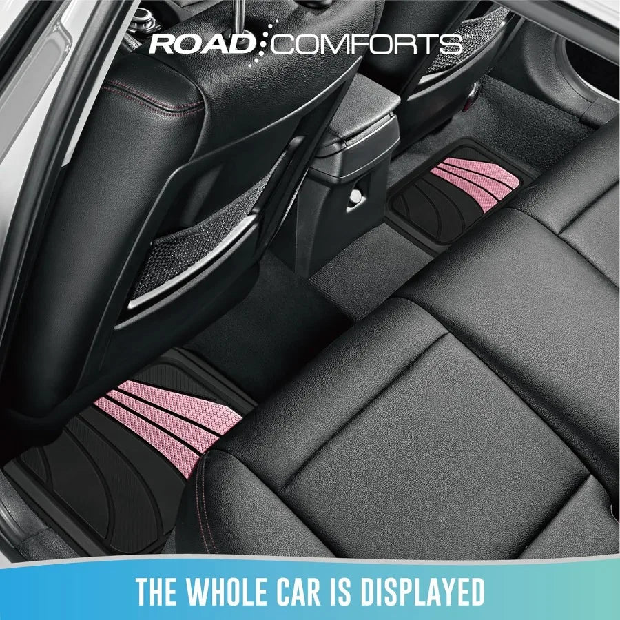 All-Weather Car Floor Mats Aluminum Design For Sedans SUVs Vans