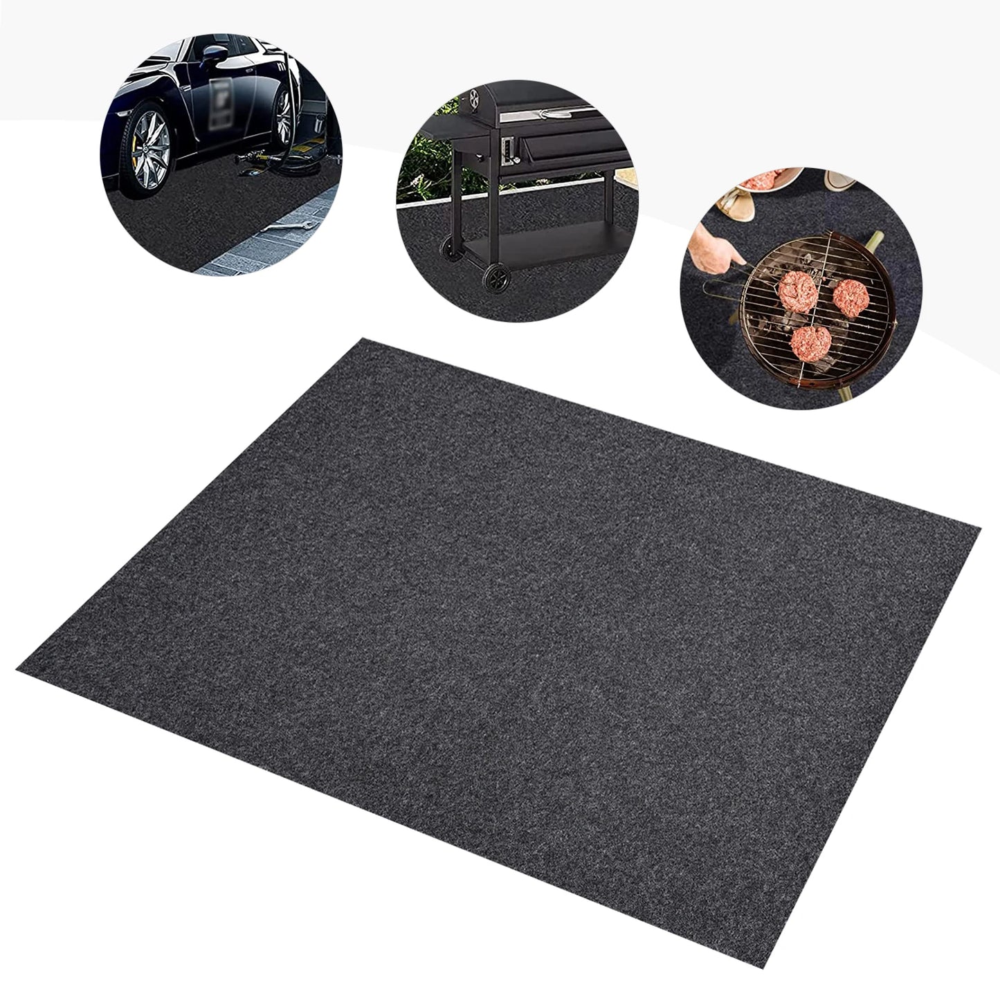 NONECN Hot Tub Mat Absorbent Waterproof Spa Floor Protector