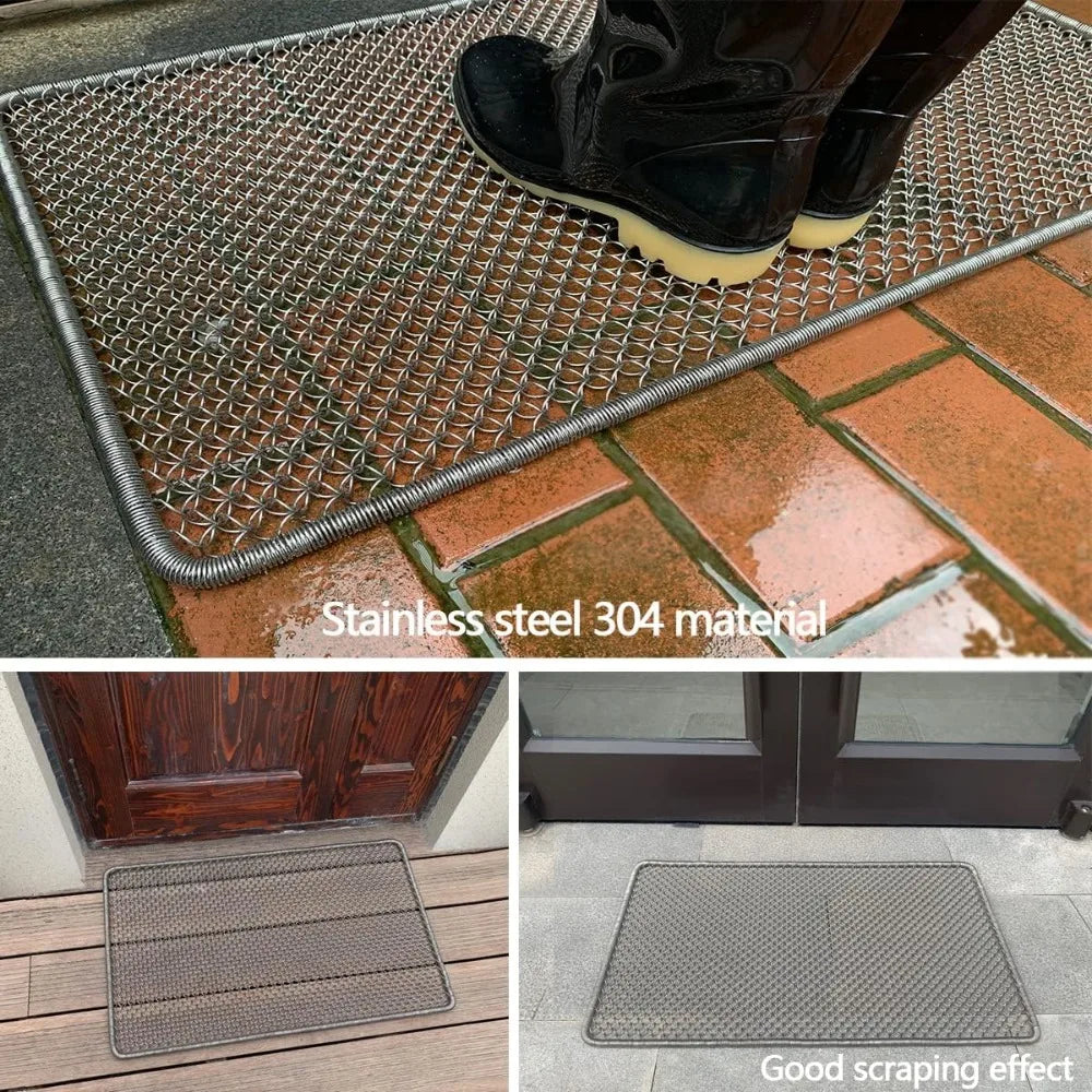 Outdoor Entrance Door Mat Waterproof Odorless Easy To Clean All Weather