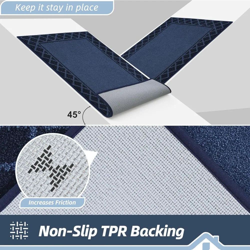Dirt Trapper Door Mat Non Slip Entry Rug Absorbent Welcome