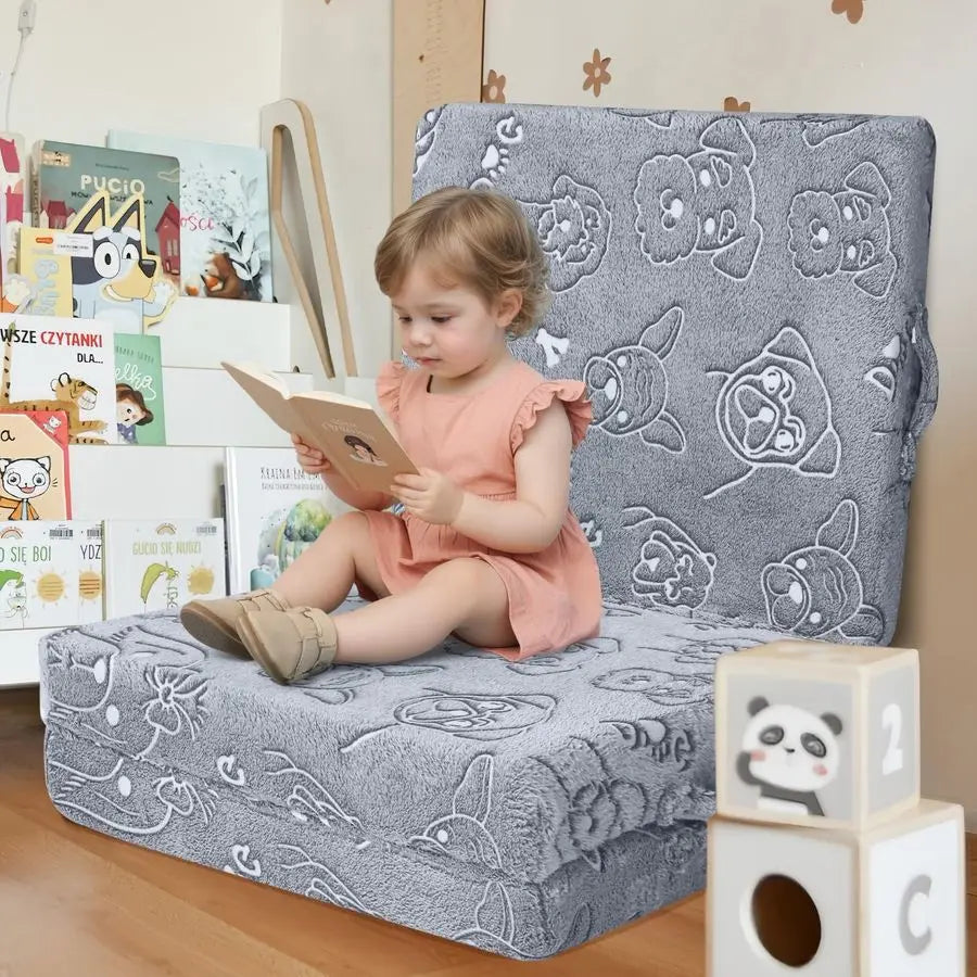 Glow In Dark Foldable Floor Mattress For Kids Nap Mat