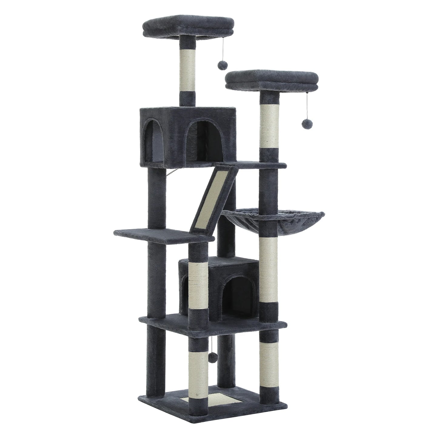 PAWZ Road Cat Tree For Indoor Cats Plush Scratching Condo