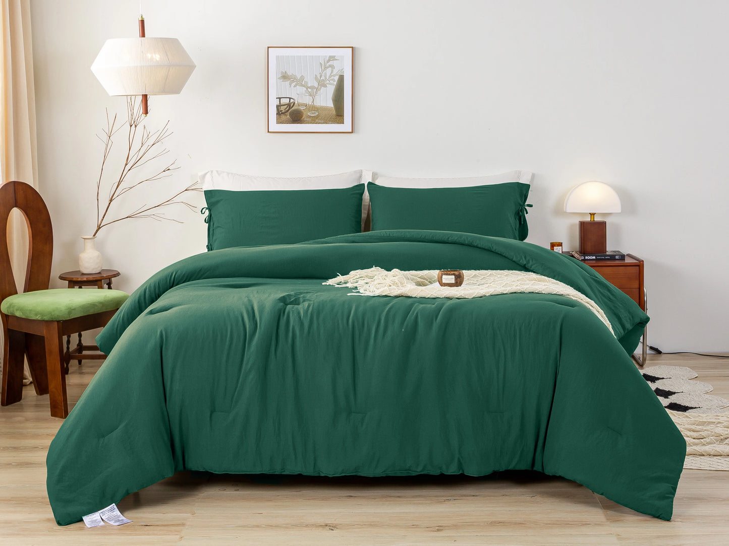 Cottebedh Super Soft Lightweight Bed Comforter Set