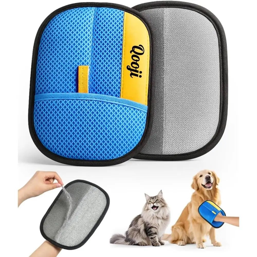 Reusable Pet Hair Removal Glove For Dogs And Cats Deshedding