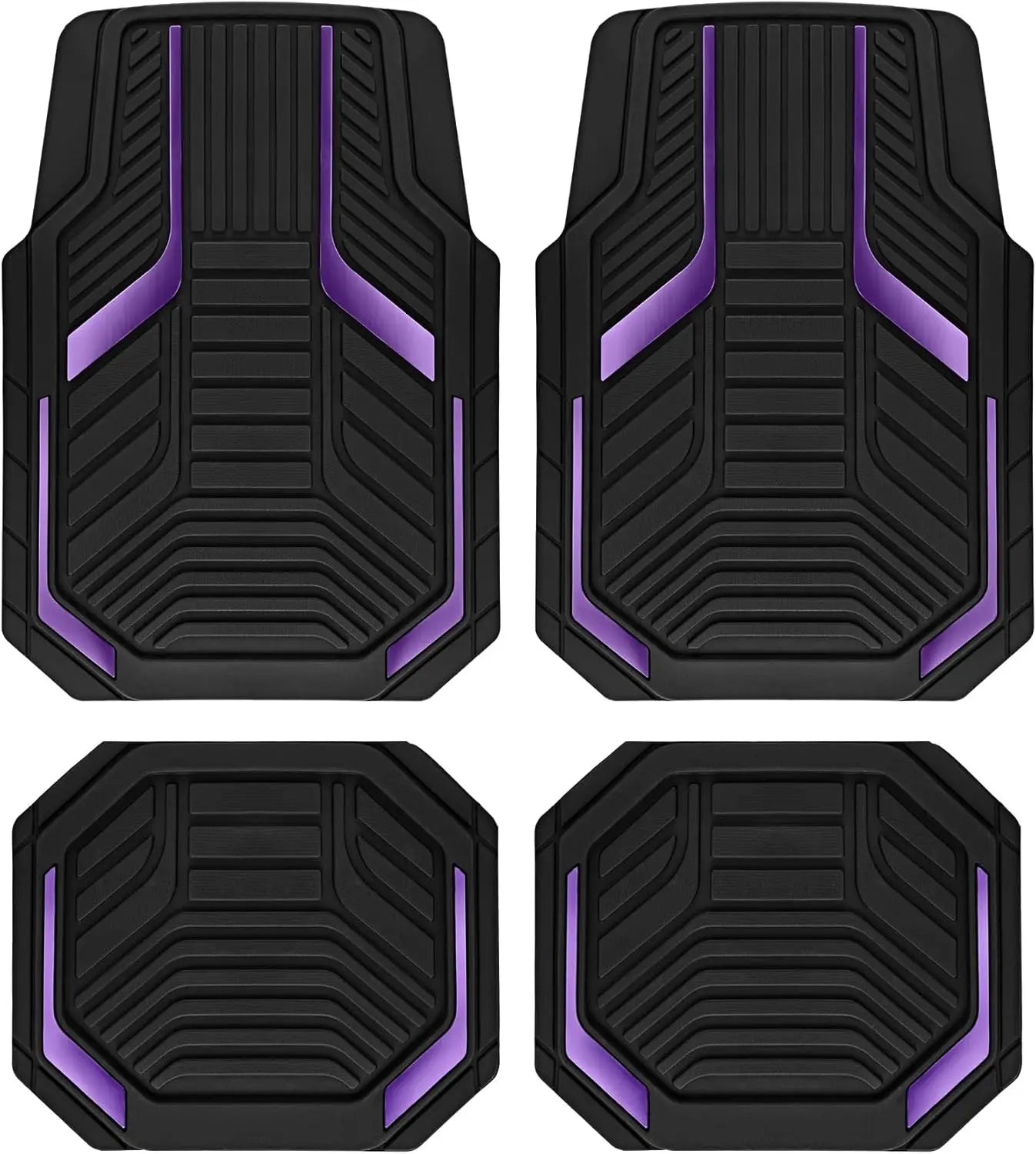 Heavy Duty Rubber Car Floor Mats With Anti Slip Backing