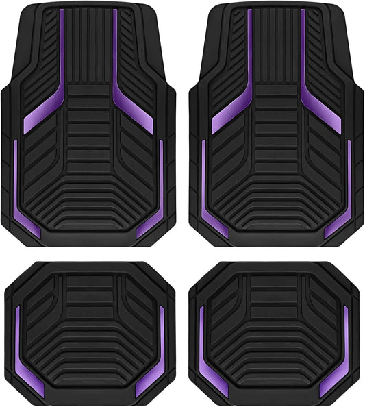 Heavy Duty Rubber Car Floor Mats With Anti Slip Backing