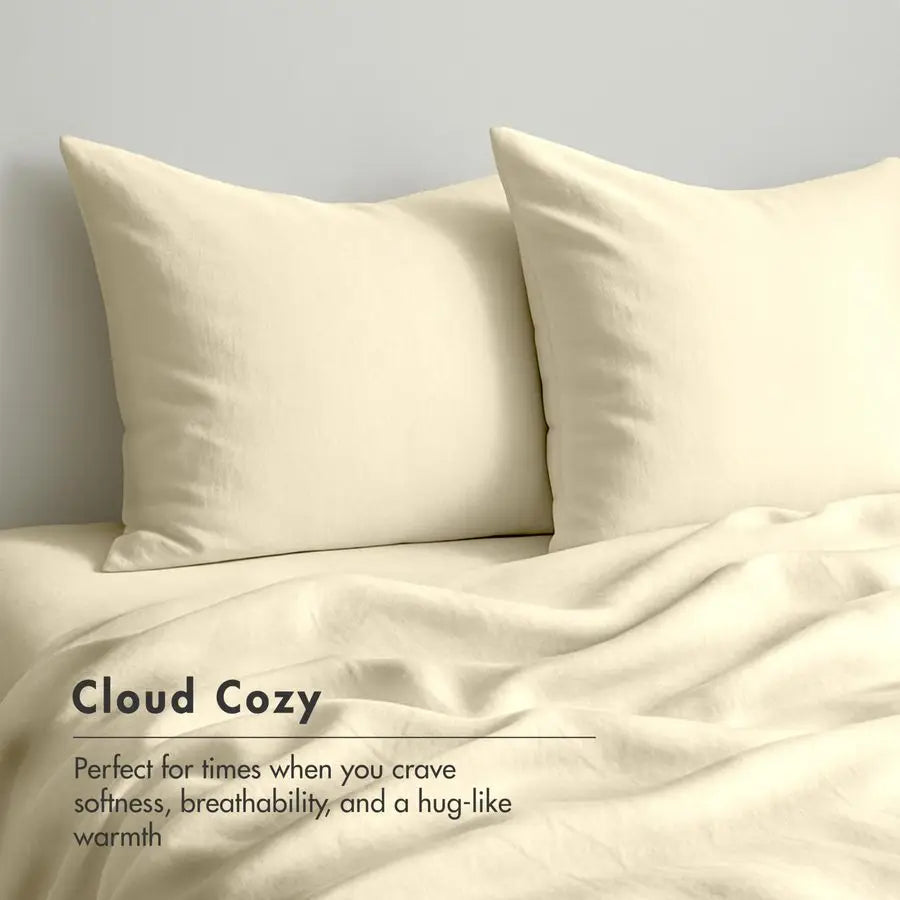 100 Cotton Flannel Sheets Queen Size 4 Piece Warm, Soft amp Breathable, Deep Pocket, Double Brushed Cozy All Season Bedding Set,